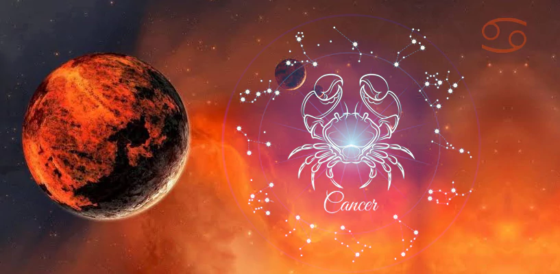 Transit of Mars in Sagittarius for Cancer moon sign